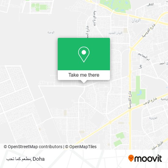 مطعم كما تحب map