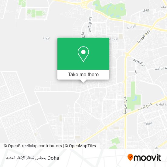 مجلس شدقم الادقم العذبه map