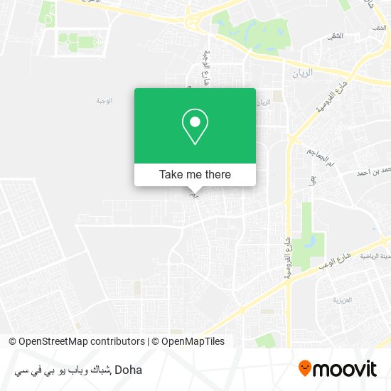 شباك وباب يو بي في سي map