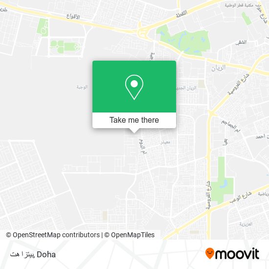 بيتزا هت map
