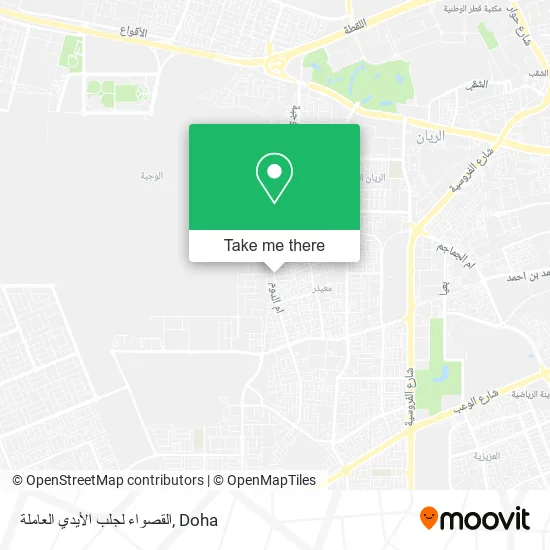 القصواء لجلب الأيدي العاملة map