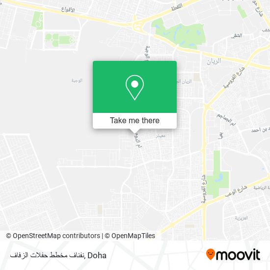 نفناف مخطط حفلات الزفاف map