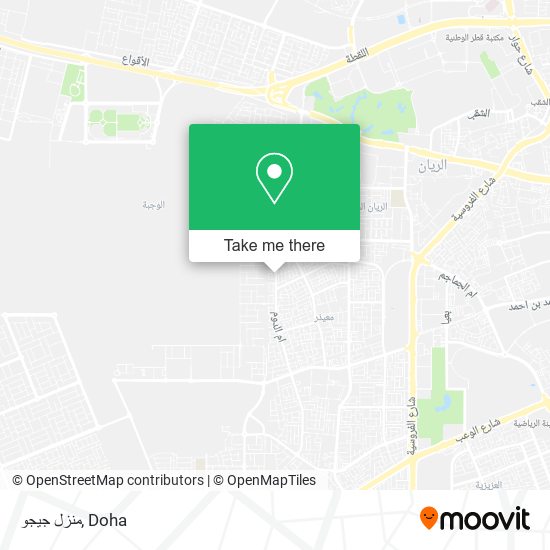 منزل جيجو map