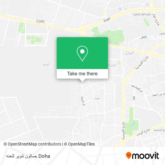 صالون تنوير للحنه map