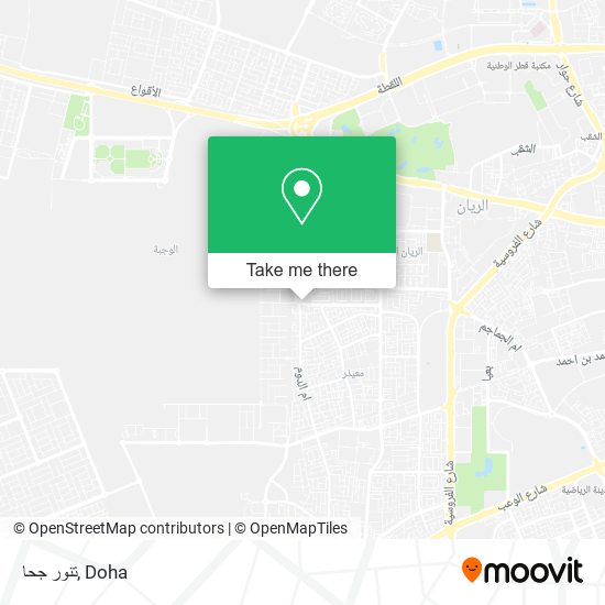 تنور جحا map