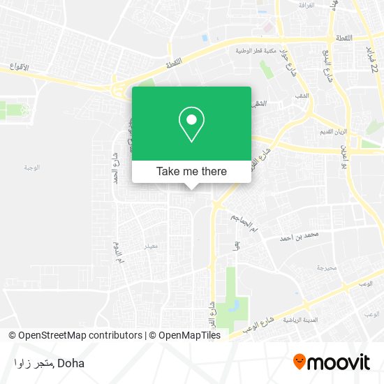 متجر زاوا map