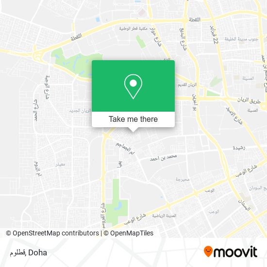قطلوم map