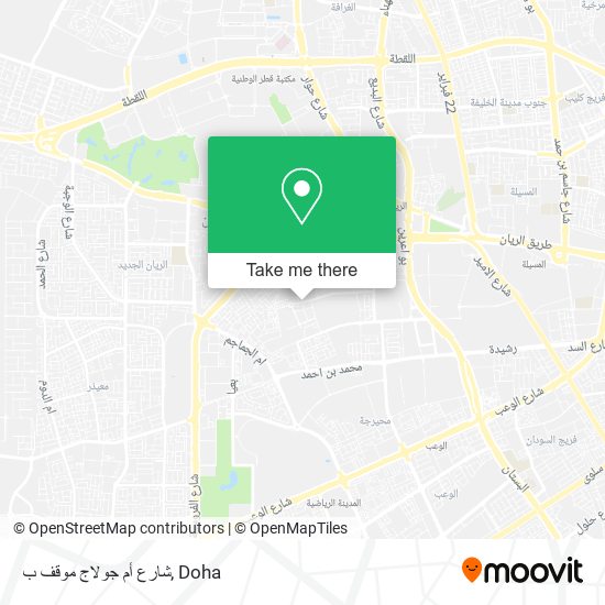 شارع أم جولاج موقف ب map