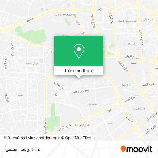 رياض الضحى map