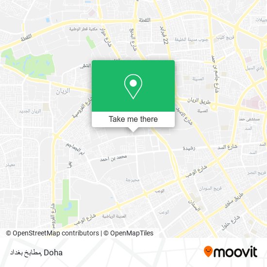مطابخ بغداد map