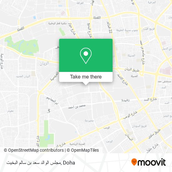 مجلس الوالد سعد بن سالم البخيت map