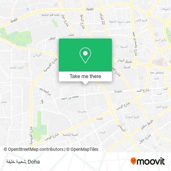 شعبية خليفة map