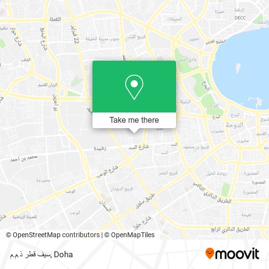 سيف قطر ذ.م.م map