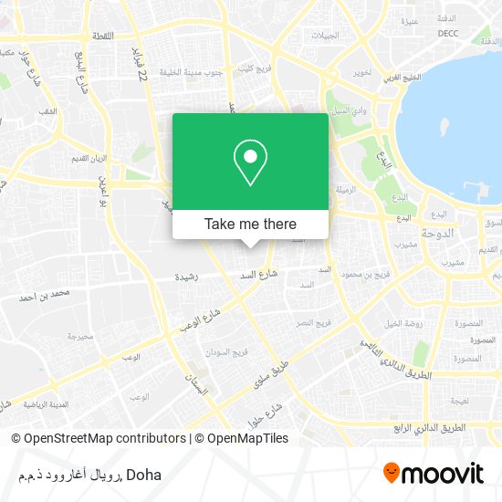 رويال أغاروود ذ.م.م map