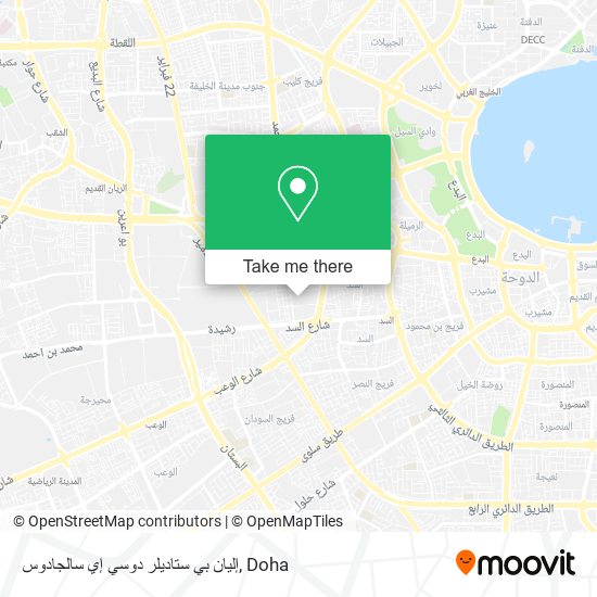إليان بي ستاديلر دوسي إي سالجادوس map