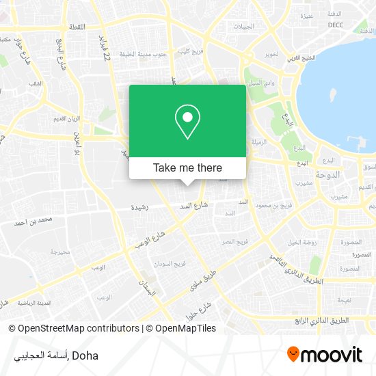أسامة العجايبي map