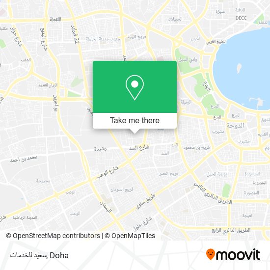 سعيد للخدمات map