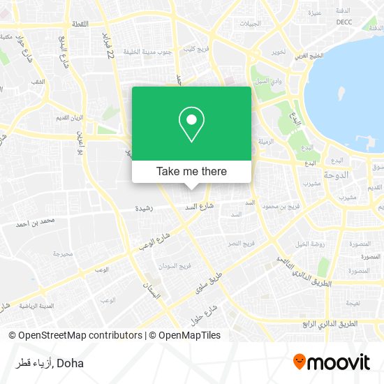 أزياء قطر map