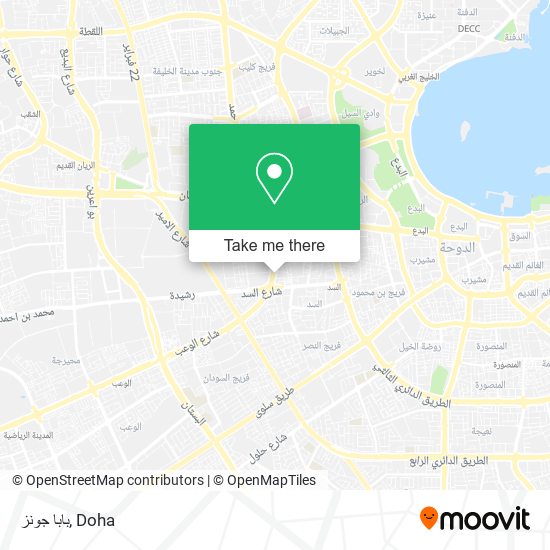 بابا جونز map