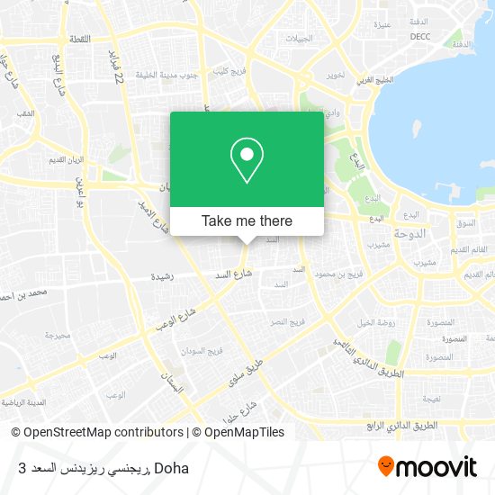 ريجنسي ريزيدنس السعد 3 map