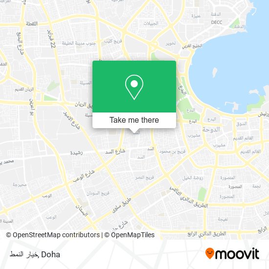 خيار النمط map
