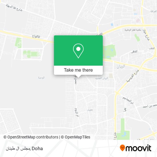 مجلس ال طينان map