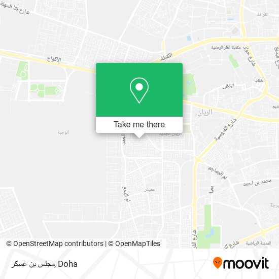 مجلس بن عسكر map