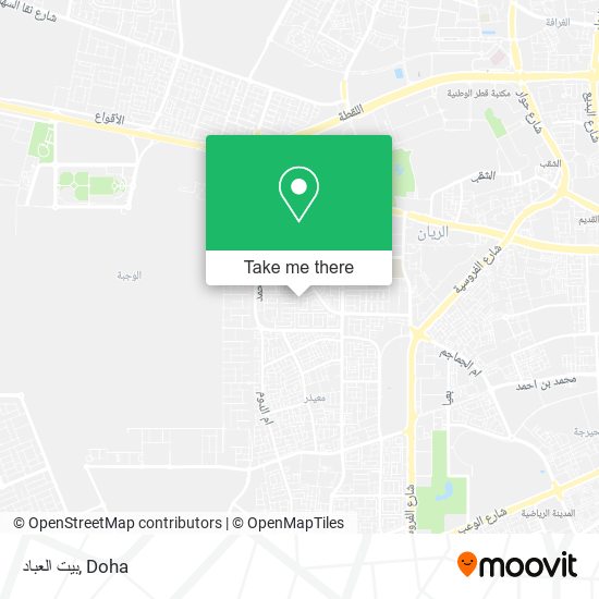 بيت العباد map