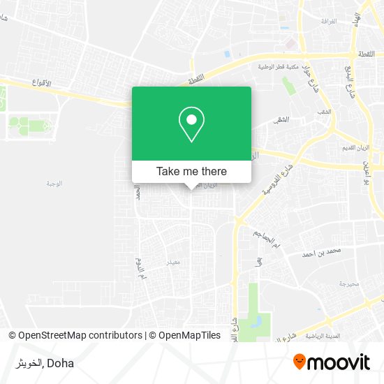 الخويثر map