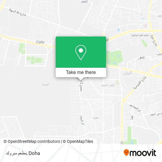 مطعم مبروك map