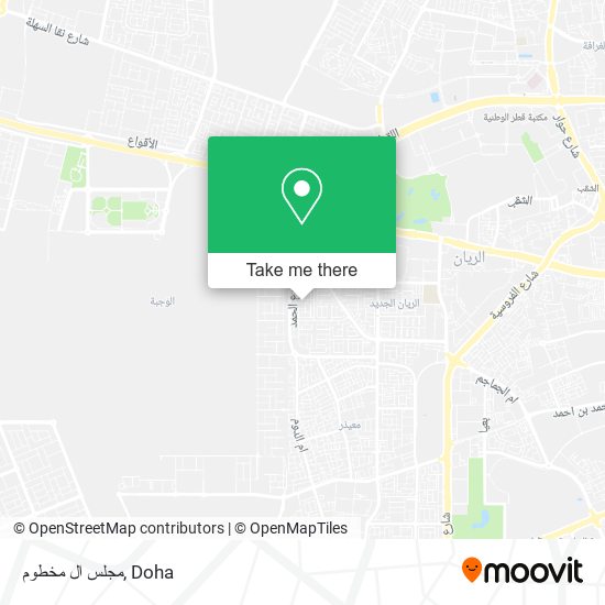 مجلس ال مخطوم map