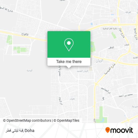 قبة ليلتي قطر map