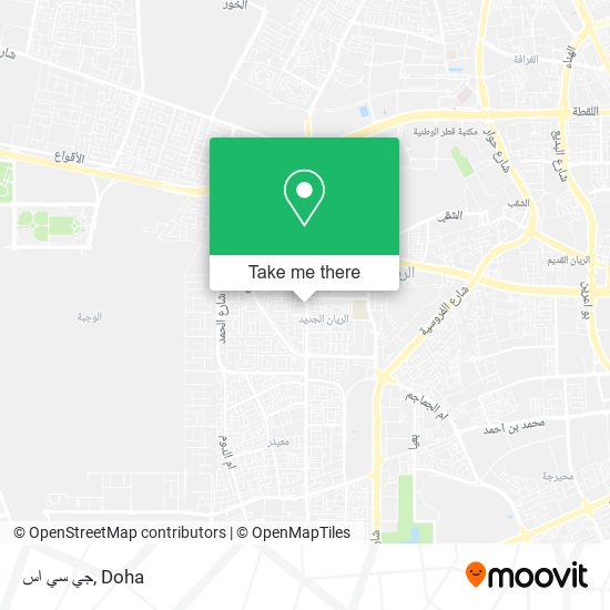 جي سي اس map