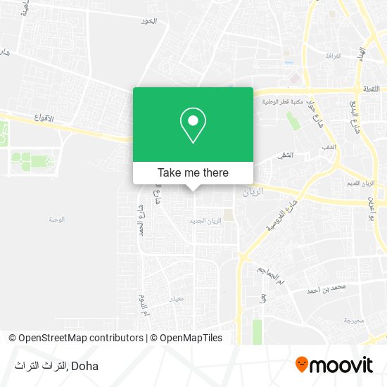 التراث التراث map
