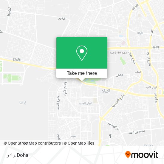رادار map