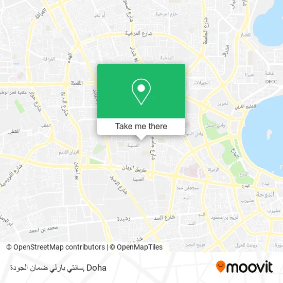 سانتي بارلي ضمان الجودة map