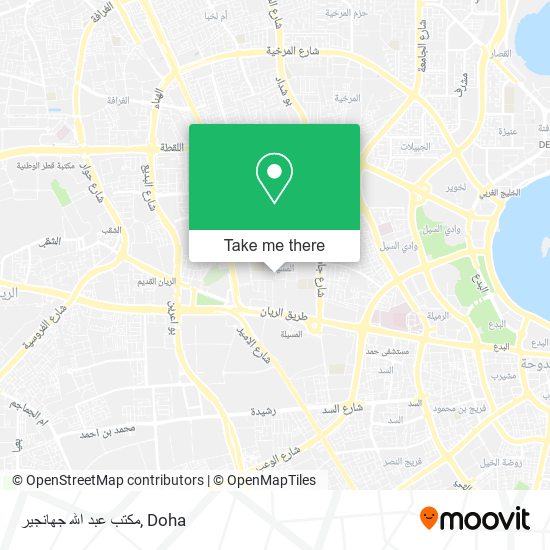 مكتب عبد الله جهانجير map
