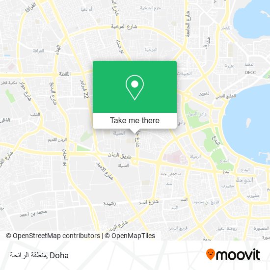 منطقة الرائحة map