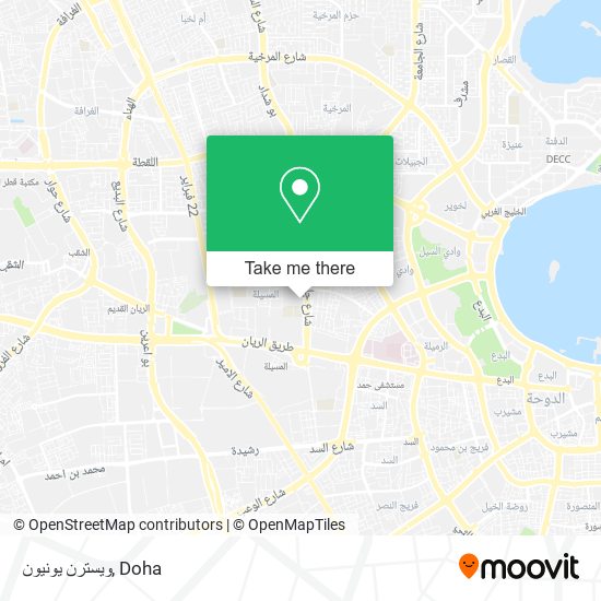 ويسترن يونيون map