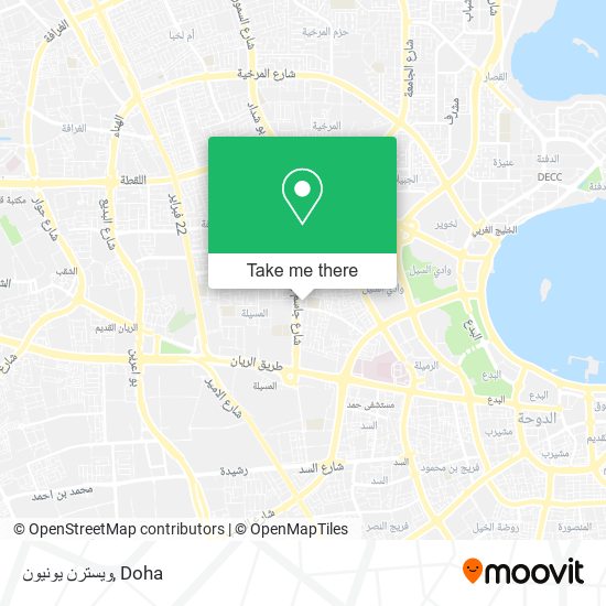 ويسترن يونيون map