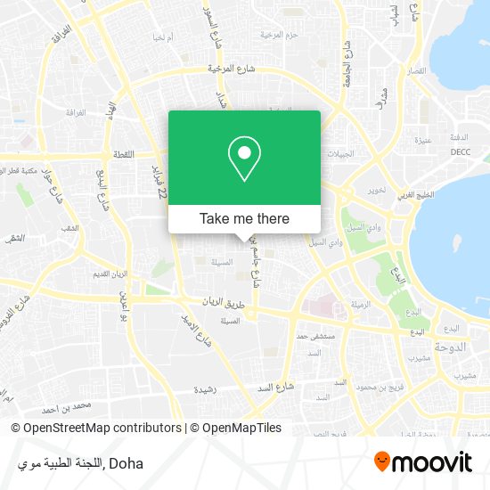 اللجنة الطبية موي map