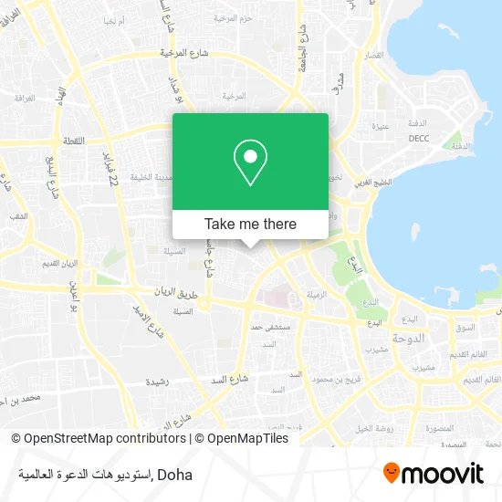 استوديوهات الدعوة العالمية map
