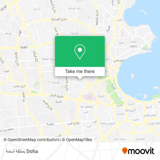 مملكة أسامة map