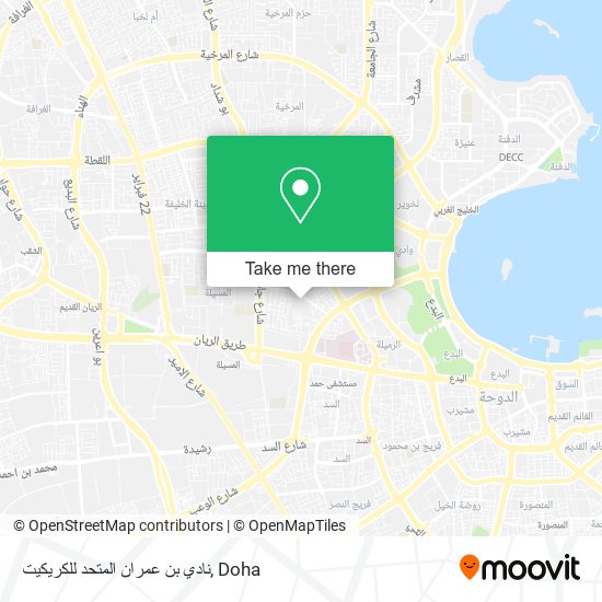 نادي بن عمران المتحد للكريكيت map