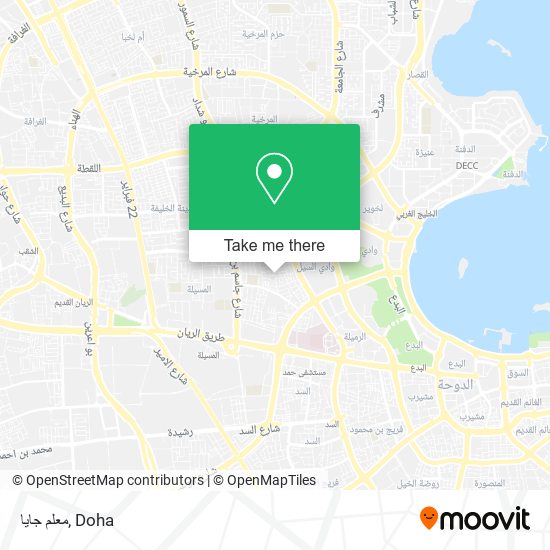 معلم جايا map