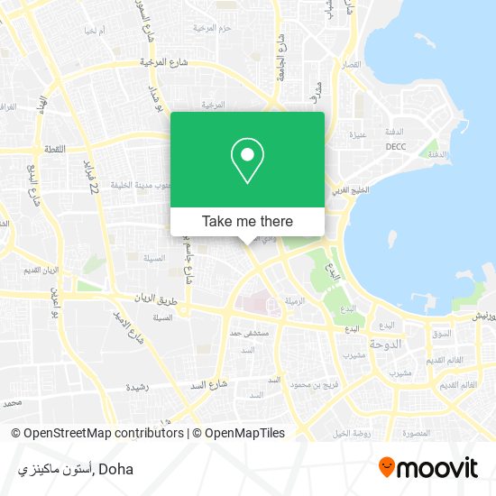 أستون ماكينزي map
