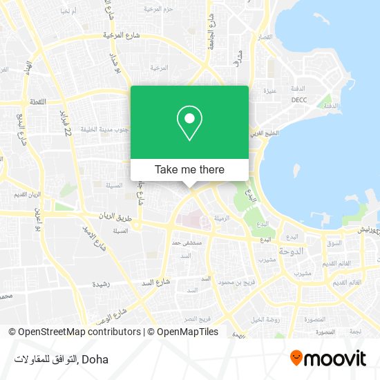 التوافق للمقاولات map