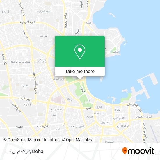 شركة إم بي إف map