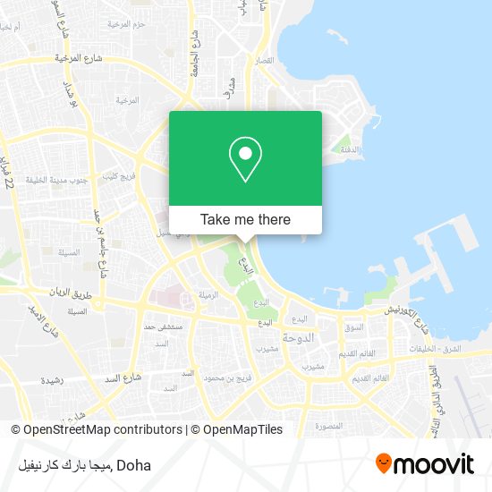 ميجا بارك كارنيفيل map