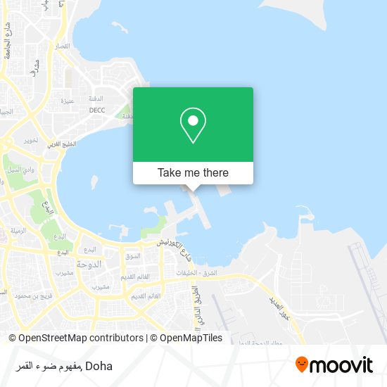 مفهوم ضوء القمر map